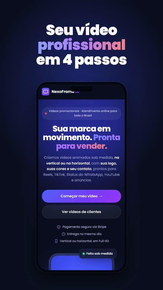 Capa do vídeo: Tour de site animado: o seu site apresentado em um vídeo